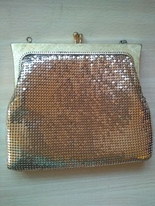 vintage glomesh clutch