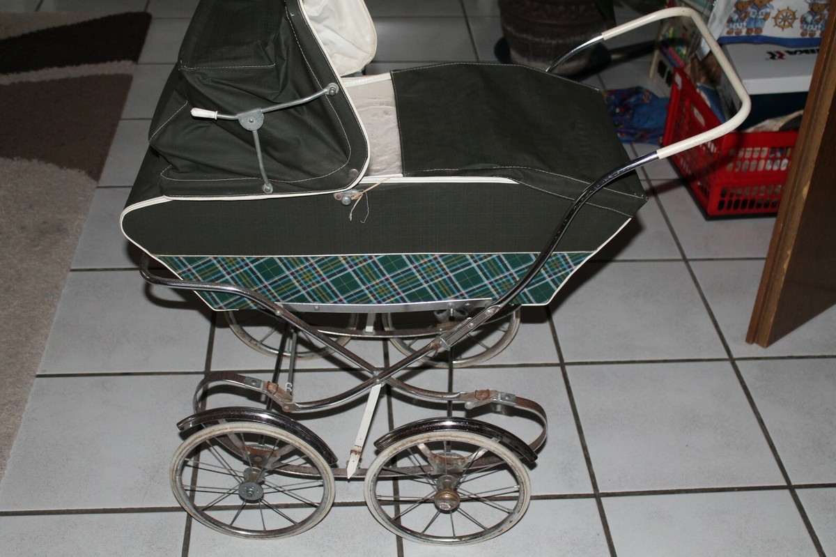 Kinderwagen 50er Jahre Puppenwagen antik Nostalgie alt retro nostalgisch |  eBay.de