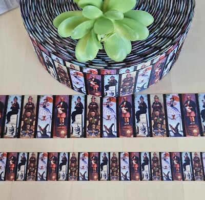 7/8 & 1.5'' (1 YD) Haunted Mansion Ribbon Disney's Haunted Mansion Characters