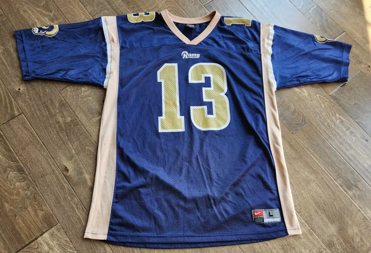 Vintage NIKE St. Louis Rams Kurt Warner NFL Jersey