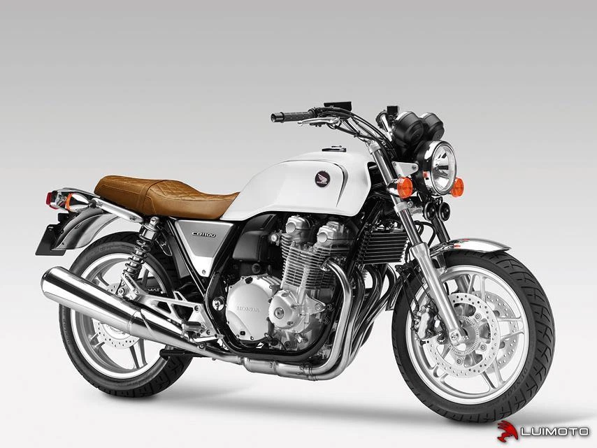 Funda asiento Honda CB1100 2013 2014 2015 2016 Luimoto marrón claro Foto 2 de 4