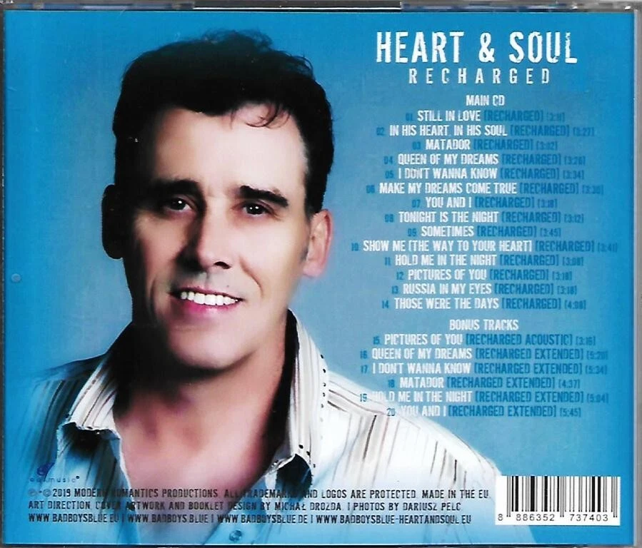 Bad Boys Blue Heart & Soul Recharged CD Bonus Tracks Singapore Edition Europop - Image 2 of 3