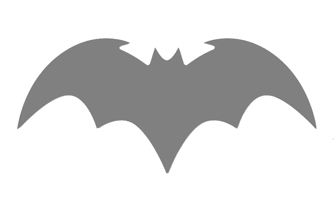 Batgirl Symbol Stencil