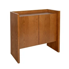 Walnut-colored Sideboard, Buffet Cabinet with Storage, Rustic Storage Cabinet