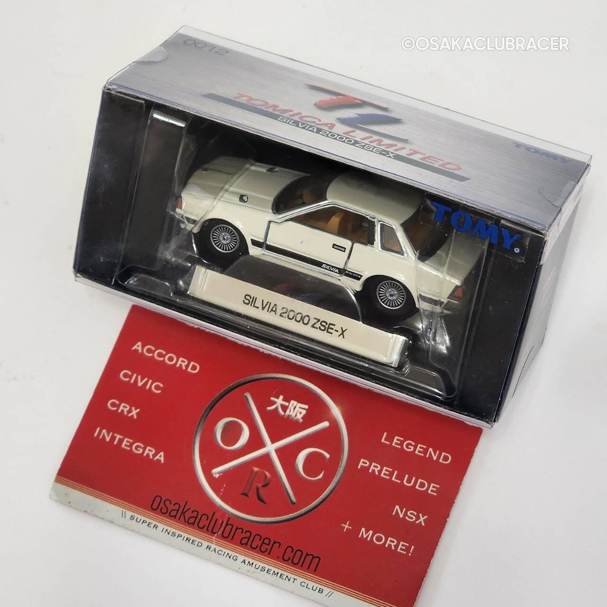 Tomica Limited Nissan Silvia 2000 ZSE-X 0012 Diecast Model Toy Car