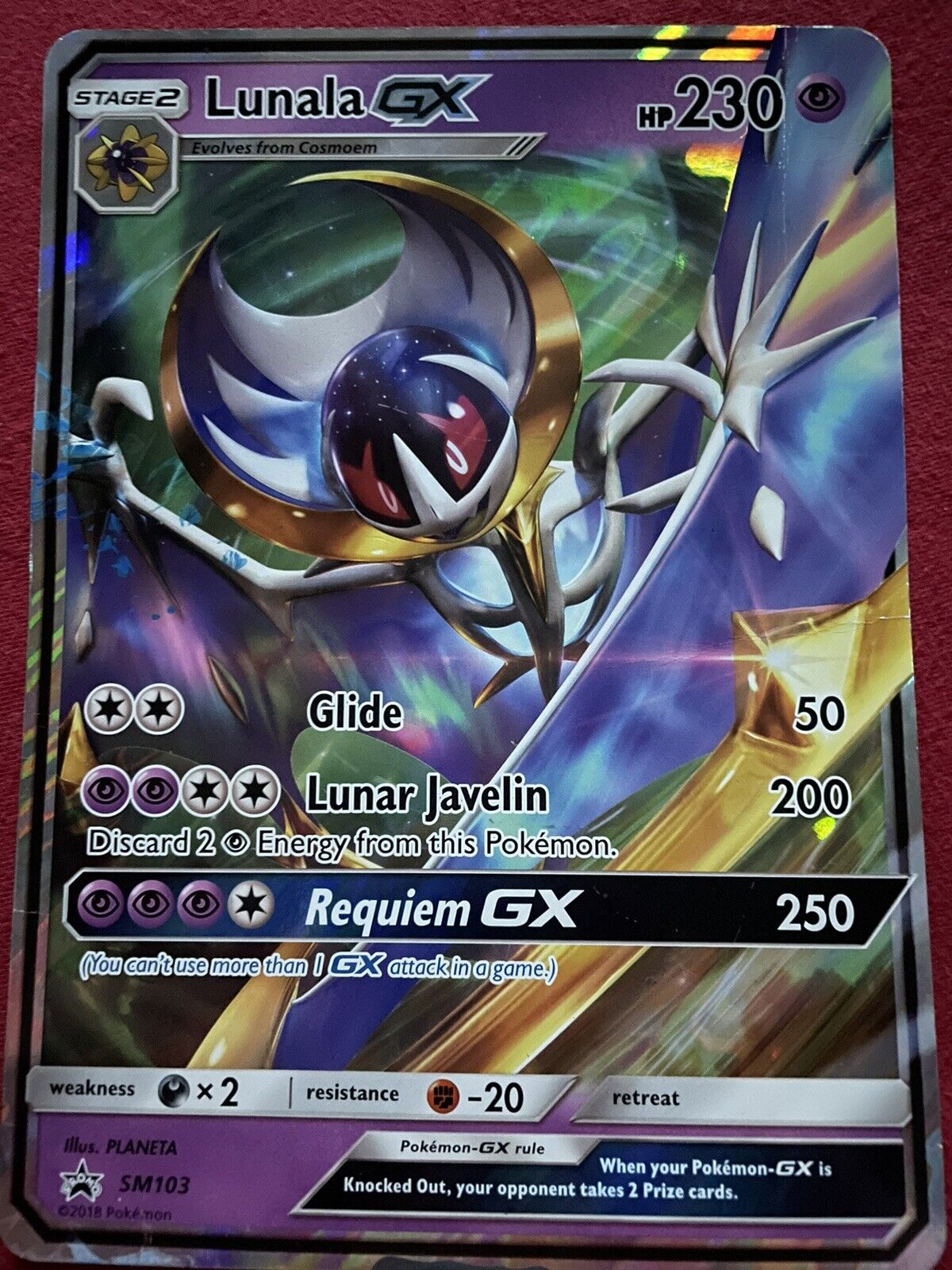 Lunala-GX - SM103