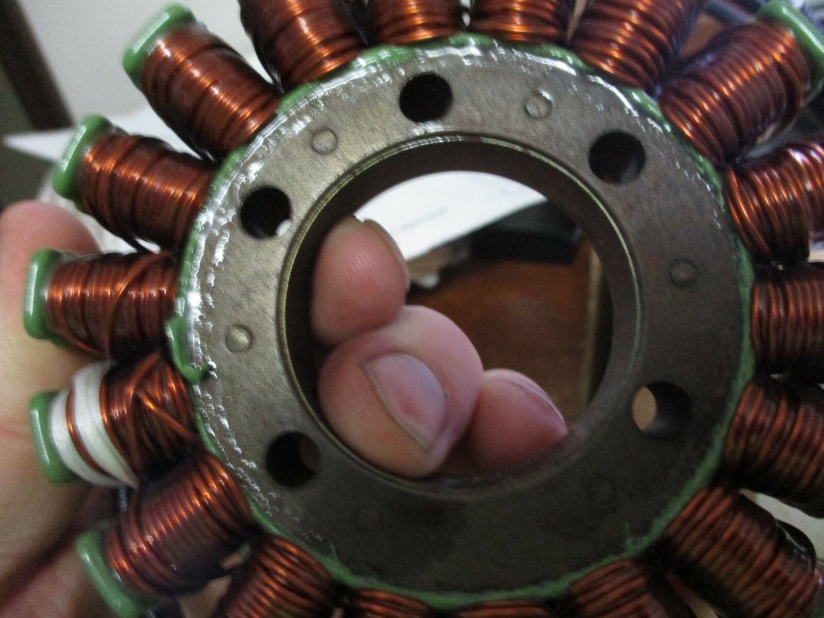 RICK'S MOTORSPORT ELECTRIC KAWASAKI STATOR ZX 6 ZX600 E D 90-98