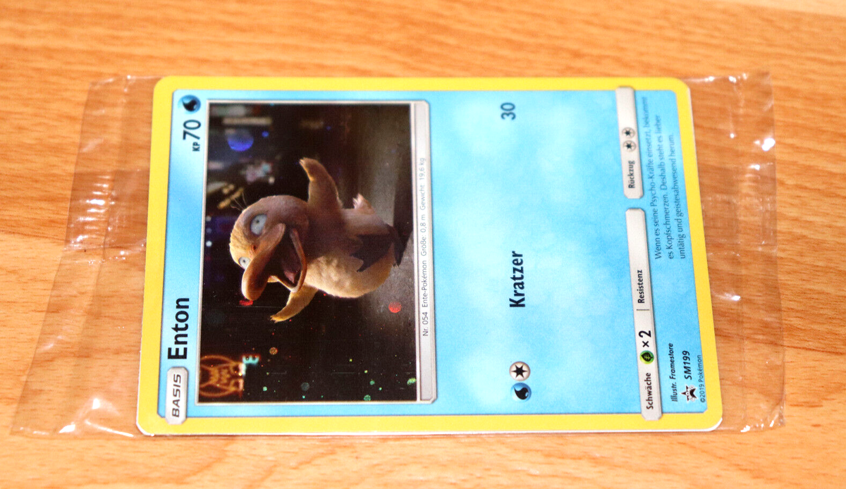2019 Pokemon Detective Pikachu PSYDUCK PROMO Card Nintendo | eBay
