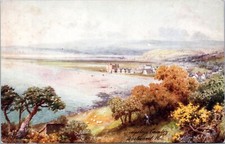 Postcard UK Eng Devon Tuck Kingsley 7076 - Westward Ho view of sea