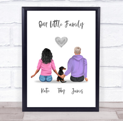 Make Lives ganzer Hund romantisches Geschenk für Sie oder Ihn personalisierter Paardruck