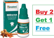 1 X Himalaya HiOra-GA 15 ml Controls gingivitis Toothache 2027 BUY 2 GET 1 FREE