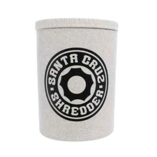 Santa Cruz Shredder Hemp Stash Jar - WHITE - Double ribbed gasket seal