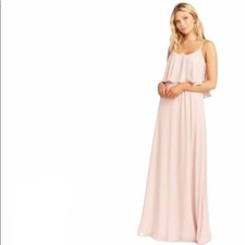 Show Me Your Mumu Caitlin Ruffle Maxi Dress NWT Size L