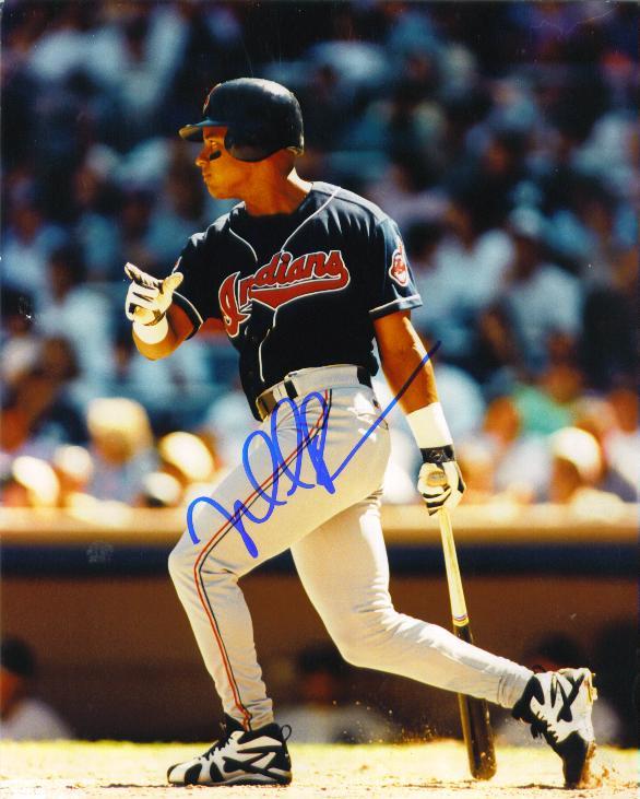 Manny Ramirez Signed Licensed 8X10 CLEVELAND INDIANS Photo PSA/DNA