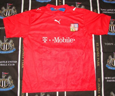 Tschechien Home Fußball Shirt Trikot Oberteil Puma 2006 2008 Größe XL