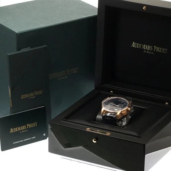 Audemars Piguet — Audemars Piguet 26393OR.OO.A321CR.01 41mm RG Navy Dial Automatic Watch #C16525