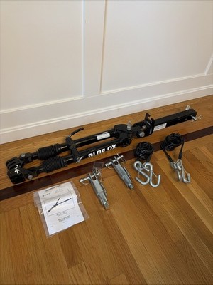 Blue Ox BX7380 Alpha 2 Class III 6,500lb Motorhome Mount Tow Bar With Extras