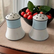 Noritake Morimura Porcelain Salt Pepper Shake...