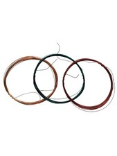 enamelled copper wire 30 swg - 0.315mm 5meters RED ,  GOLD  or  GREEN