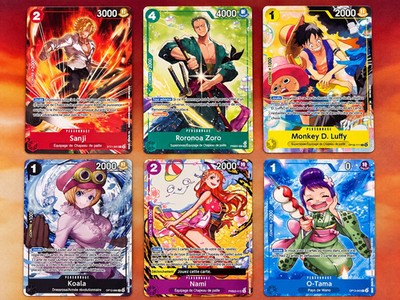 One Piece Card Game - Welcome Pack 2026 Vol.1 - Full Set 6 Promo Karten -