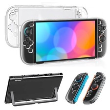 Nintendo Switch 2 Clear TPU PC Protective Case Joystick Cover Skin Protector