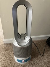 Dyson Pure Hot Cool Link Heater Fan HP02 HEPA Air Purifier w. Remote Grey White