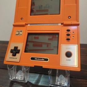 Nintendo Game & Watch Donkey Kong DK-52 Multi Screen 1982 Vintage Orange Console