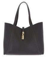 Furla Goccia Tote Bag L Shopper Tasche Urban Gray Dunkelgrau Neu