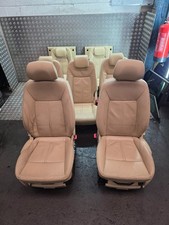 Ford Galaxy Mk3 Complete Interior LEATHER CREME Set 2.0L Diesel 2011 12 13 14 15