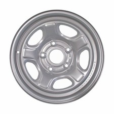 02236 Reconditioned Factory OEM Steel wheel 16x7 Silver Sparkle Full Painted