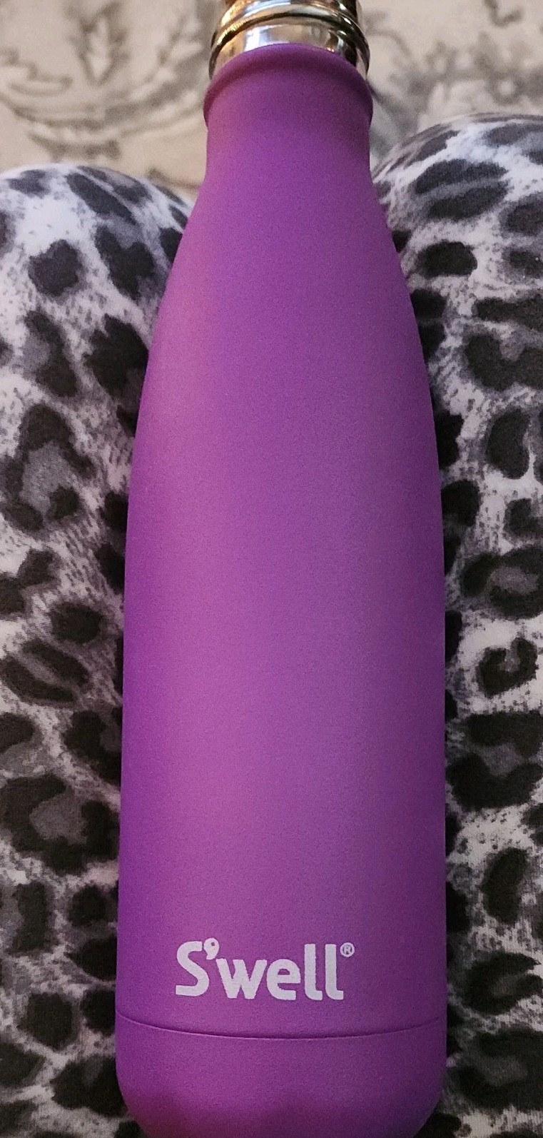 S'Well 17oz Stainless Steel Insulated Bottle in PLUM PURPLE
