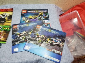 (LOT) Lego Manual's, Space Police, Agents of Shield & Ninjago, 11 Manuals, VGC