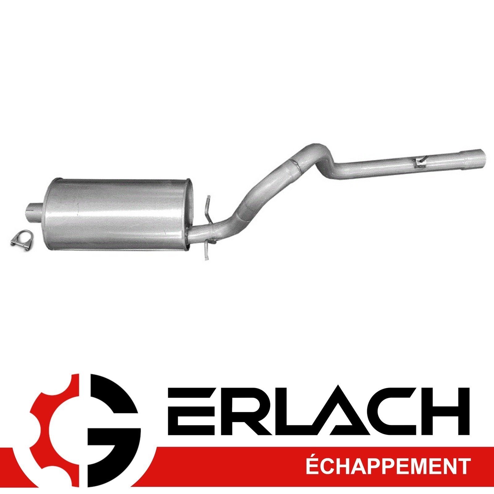 Silencieux arriere pour Jeep Wrangler I 2.5 resout les bruits d'echappement 1991-1996