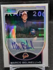 Marco Belinelli 2007-08 Bowman Chrome RC Refractor Auto #156 41/599 (BK659)