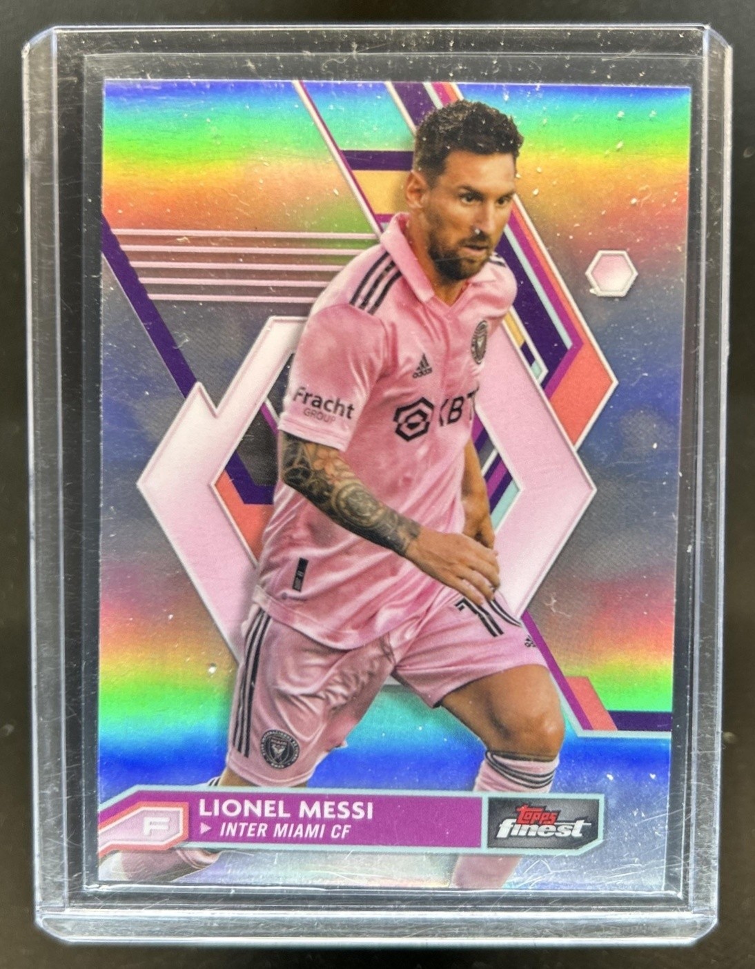 2023 Topps Finest MLS Lionel Messi Refractor #1 Inter