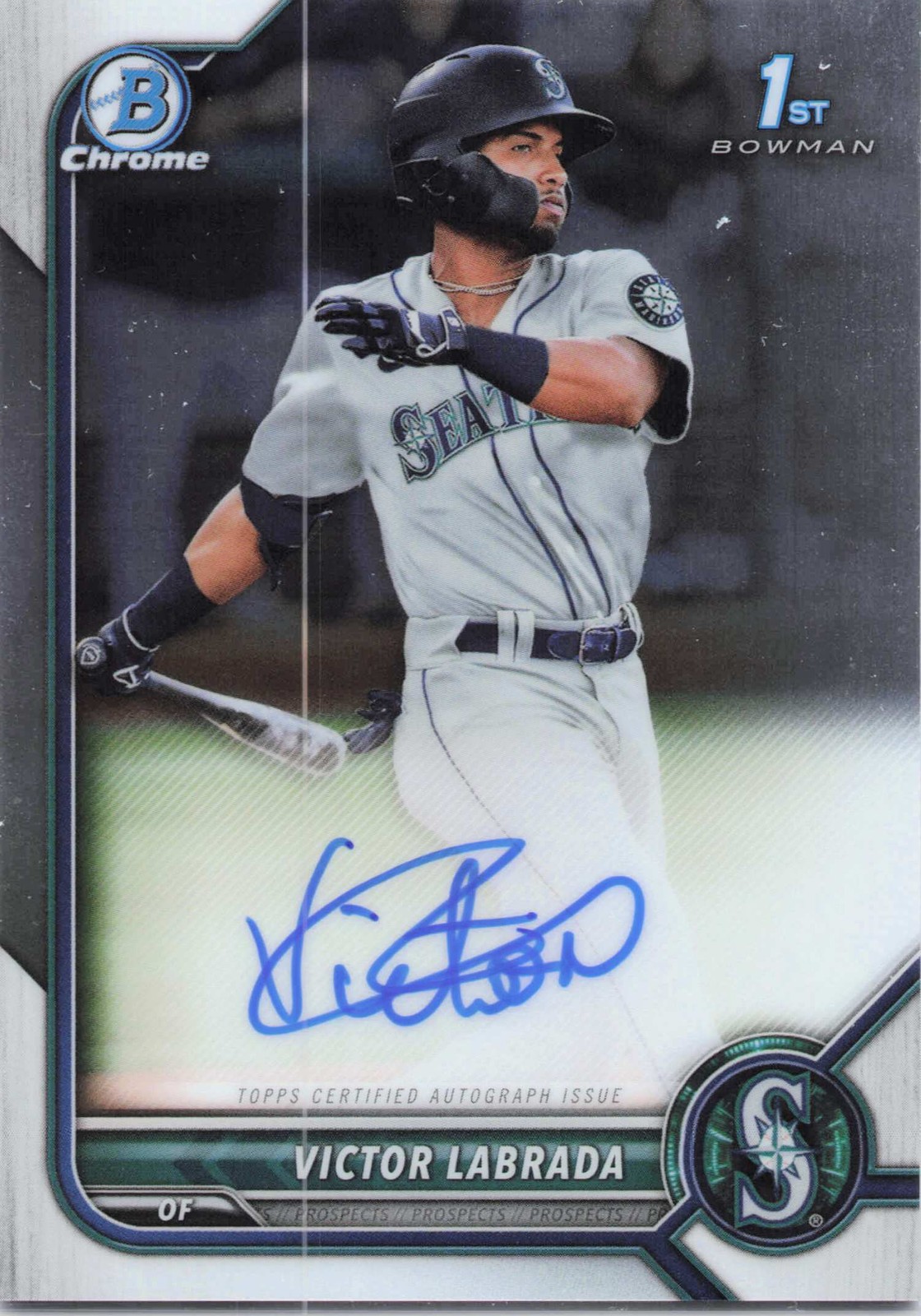 Victor Labrada 2022 Bowman Chrome #CPA-VL Prospect Autographs Auto