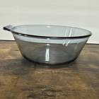 Vintage PYREX 834-B Flameware Blue Tint Glass - 8" Pot - No Handle