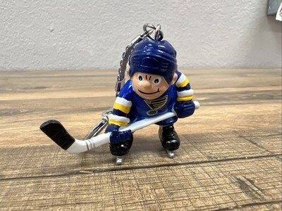 Lil  Sports Brats NHL ~ St. Louis Blues - Lil  Sports Brats Keychain 1986