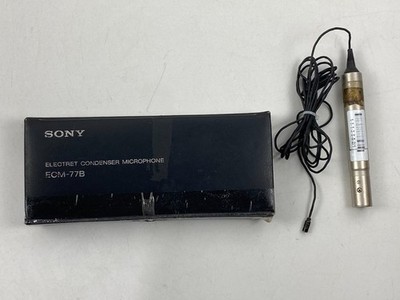 Sony ECM-77B Electret Condenser Lavalier Microphone