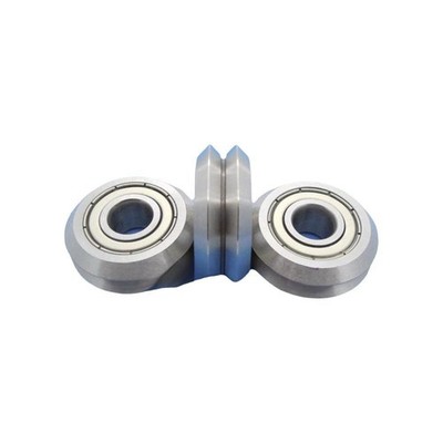 2PCS V/W-Groove Rail Bearing 2/13*9/5*5/8in W0ZZ P0 Track Roller Bearing #tk