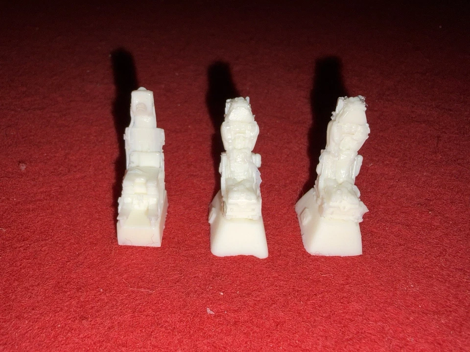 Sedili In Resina Per F104 Scala 1 48 - Immagine 3 di 3