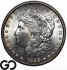 1888 Morgan Silver Dollar Coin, Very Nice Choice BU