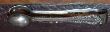Sterling Silver Sugar Tongs Art Nouveau Joseph Rodgers Sheffield 1903, Pristine