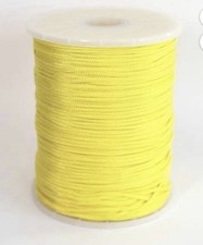 Brand New Hollow Poly Braided 1/4  X 1000ft Yellow Cargo/utility Rope HeavyDuty