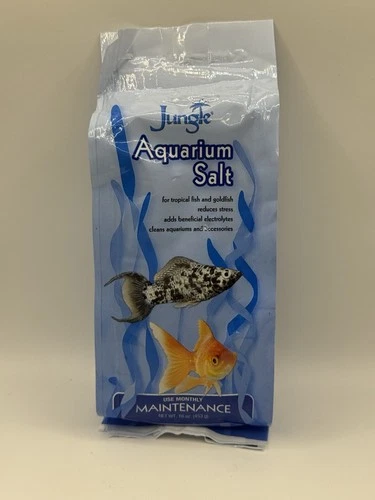 Jungle Aquarium Salt for Tropical Fish, and Goldfish 16 oz Brand New Unopened