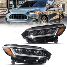 For Honda HR-V 2023-2025 Pair Side LED Headlamp 33150-3W0-A02 33100-3W0-A02