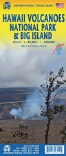 Hawaii Volcanoes National Park & Big Island Travel Reference Map