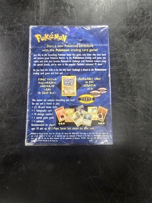 RARE 1999 Pokemon 2 Player Trading Card Game Starter Set Woc06047