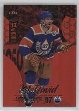 2024 Upper Deck Fleer Ultra Lucky 13 Achievement Red /199 Connor McDavid #L13-13