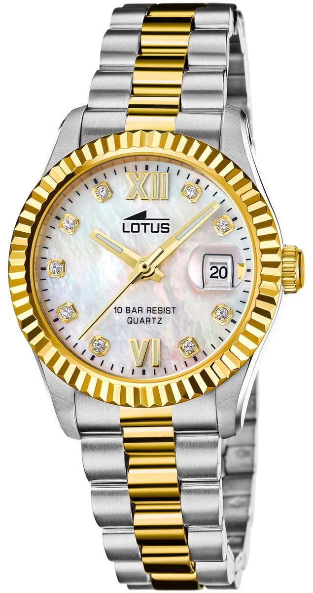 Lotus Arts de Vivre‎ Gold and Silver Women\'s Watch Lotus Old Money women main image 2